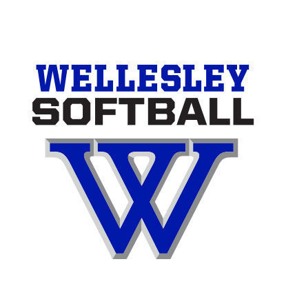 wellesley softball W logo